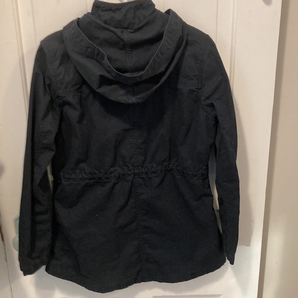 Ladies Medium Kismet (Bootlegger) 100% Cotton Coat Navy Blue - Picture 13 of 14